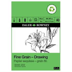 Daler Rowney Fine Grain Eco Drawing Pad A3, A4, A5